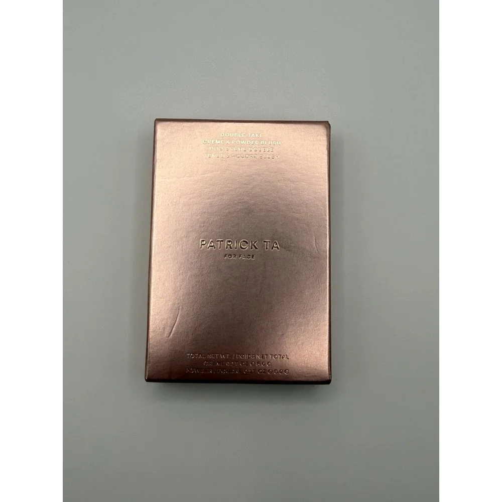 PATRICK TA Major Headlines Blush Duo She Goes to the Gym NIB Cool Mauve Rose